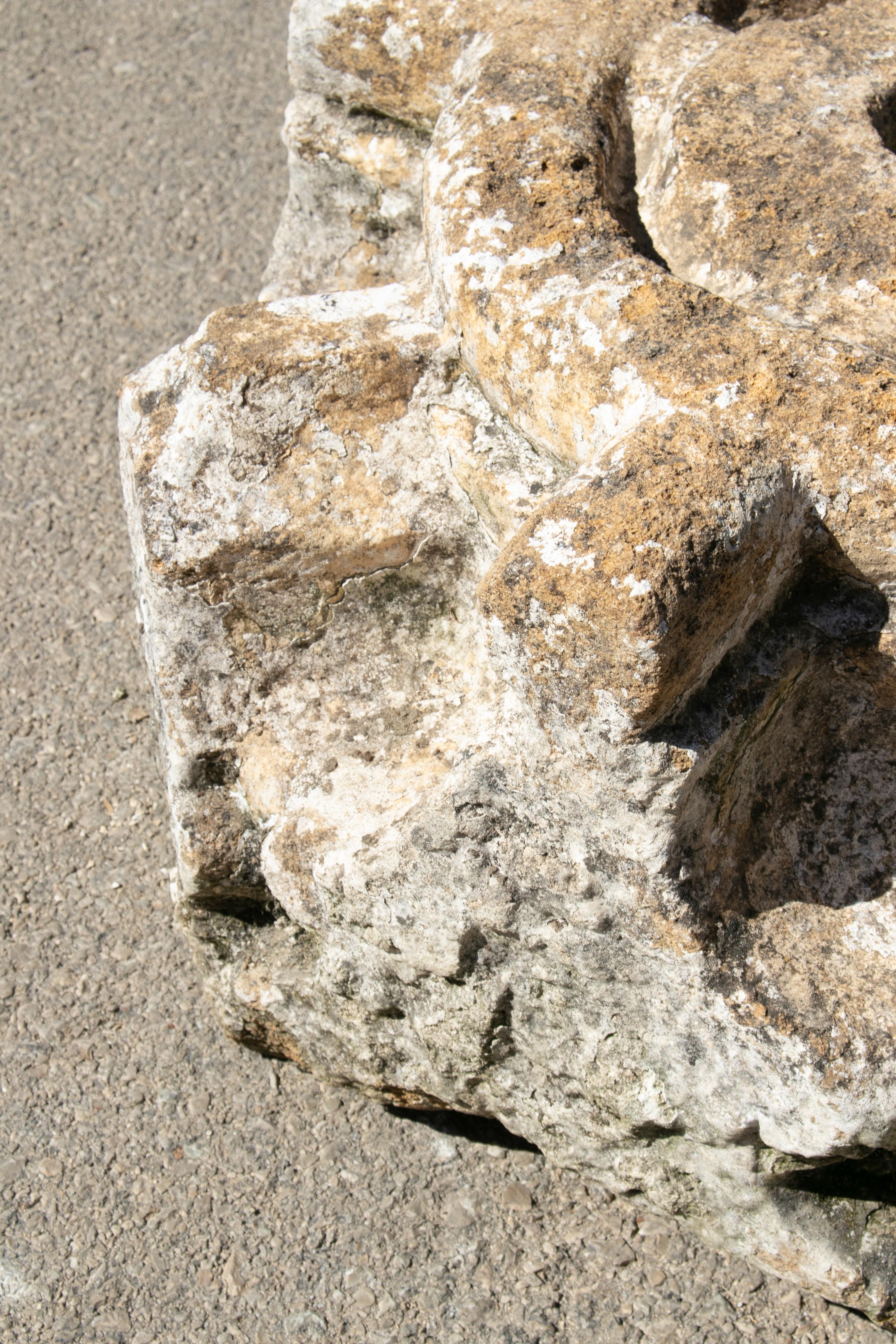 16th Century Spanish Keystone Wedged Where Arches Meet at the Apex of a Vault For Sale 3