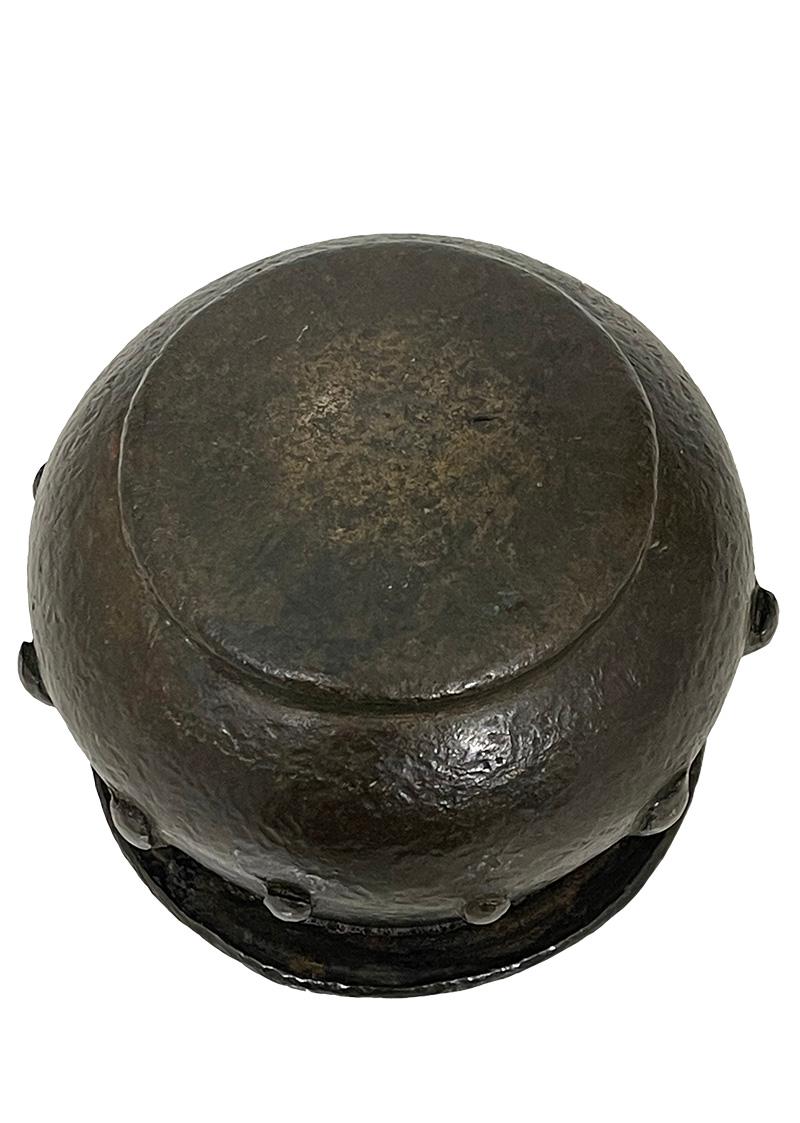 Fino al XVIII secolo Mortaio in bronzo moresco spagnolo del XVI secolo in vendita