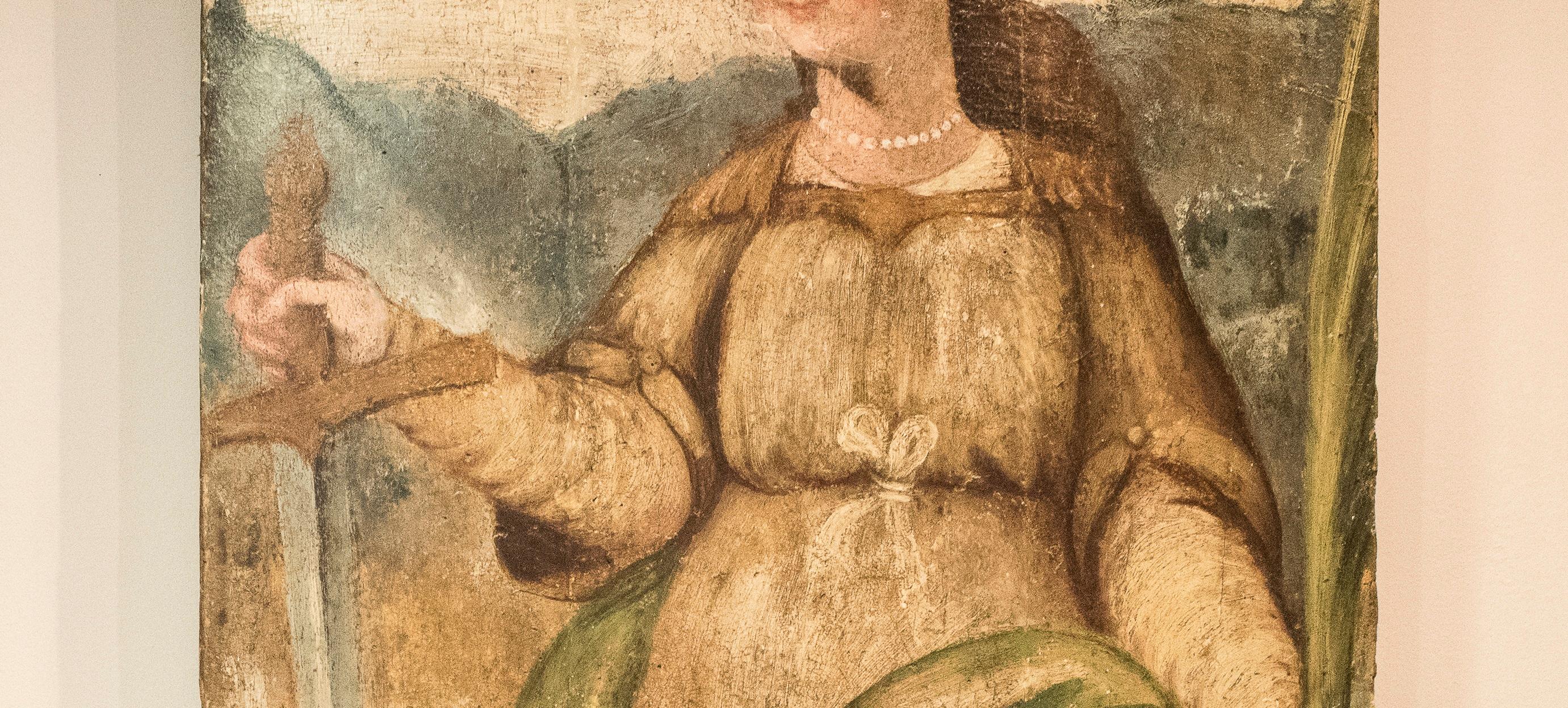 Painted 16th Century Spanish School 