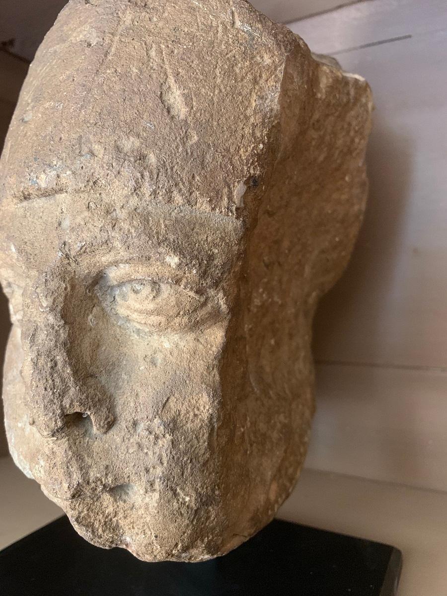 16th Century Stone Head 2