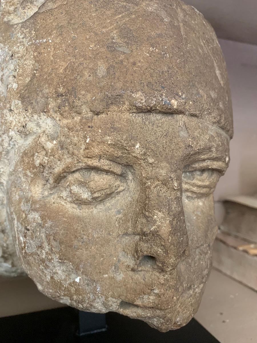 16th Century Stone Head 1