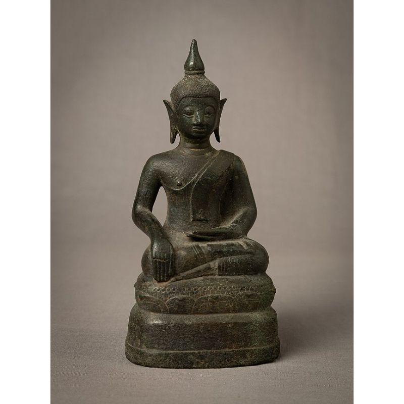 Bronze 16th Century, Thai Chiang Saen Buddha from Thailand