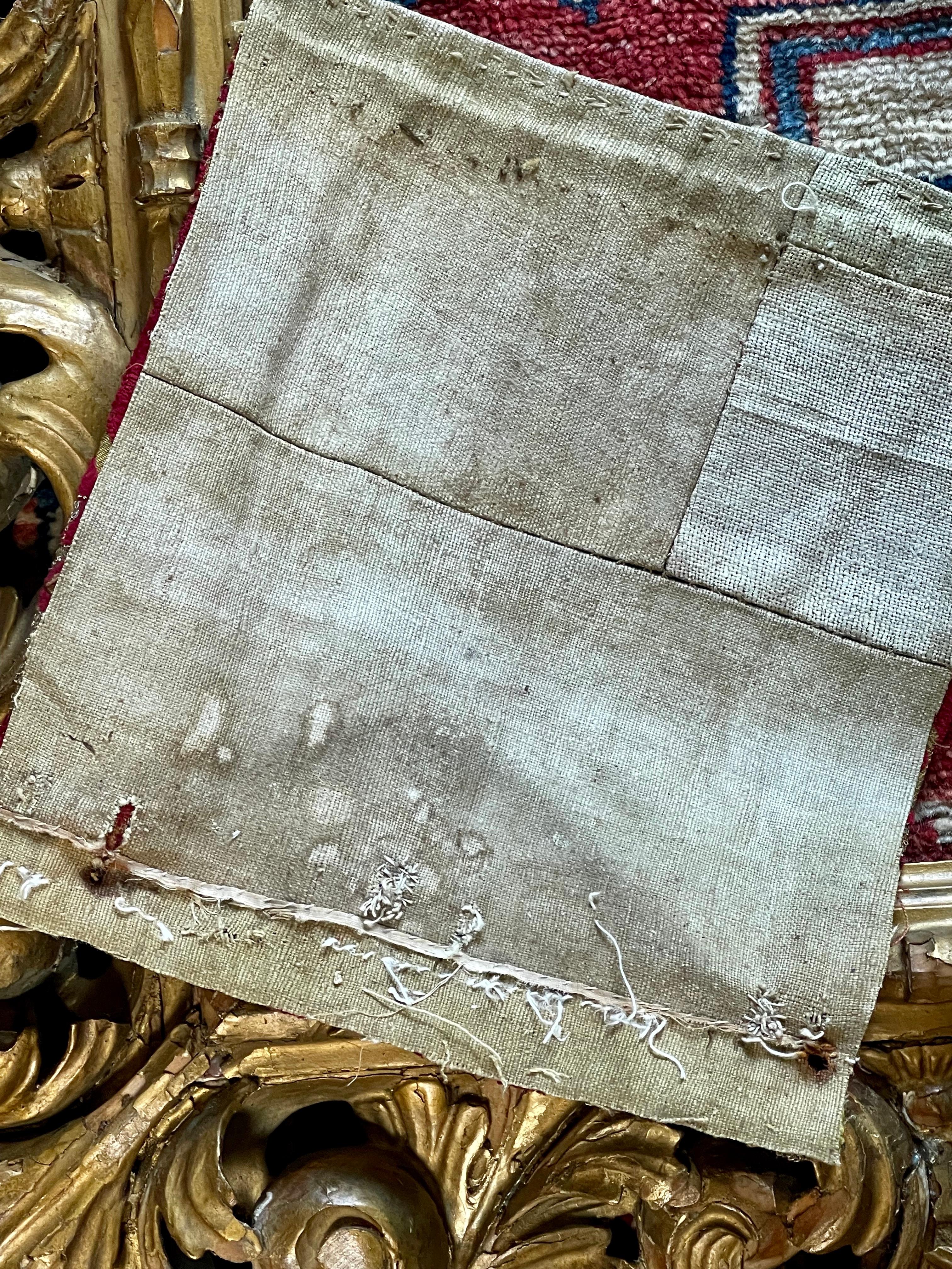 16th Century Venetian Renaissance Silk Velvet Panel For Sale 3