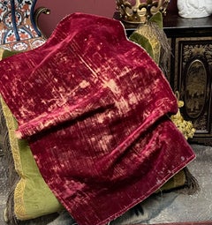 16th Century Venetian Silk Velvet Fragment