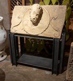 16th Hand Carved Stone Relief Renaissance Building Façade