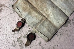 16th Century Scottish Charter of Sale Document by Henry Eldar, circa 1575