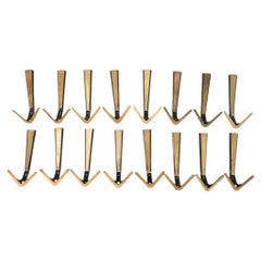 16x wall hooks by herta baller around 1950s ( custom listing )
