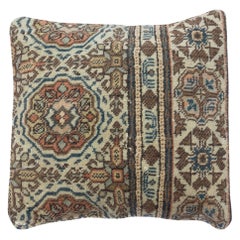 16"x16" Handmade Turkish Wool Cushion Cover. Rug Pillow. Accent Pillow Cover
