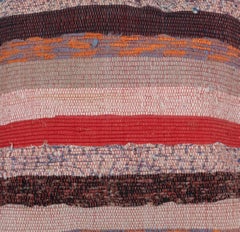 16"x16" Handwoven Kilim Cushion Cover. Vintage Accent Pillow. Throw Pillow