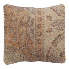 Housse de coussin rustique 16 "x16". Tapis fait à la main Coussin. Taie d
oreiller carrée Vintage