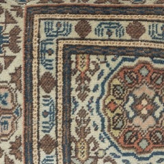 16"x16" Rustic Handmade Cushion Cover. Vintage Turkish Rug Pillow. Accent Pillow