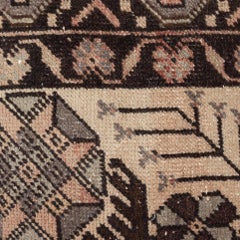 16"x16" Rustic Handmade Cushion Cover. Vintage Turkish Rug Pillow. Accent Pillow