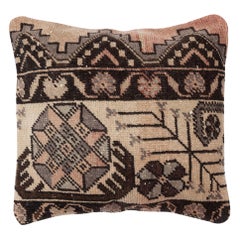 16 "x16" Housse de coussin rustique faite à la main. Tapis turc vintage Coussin. Coussin d
appoint