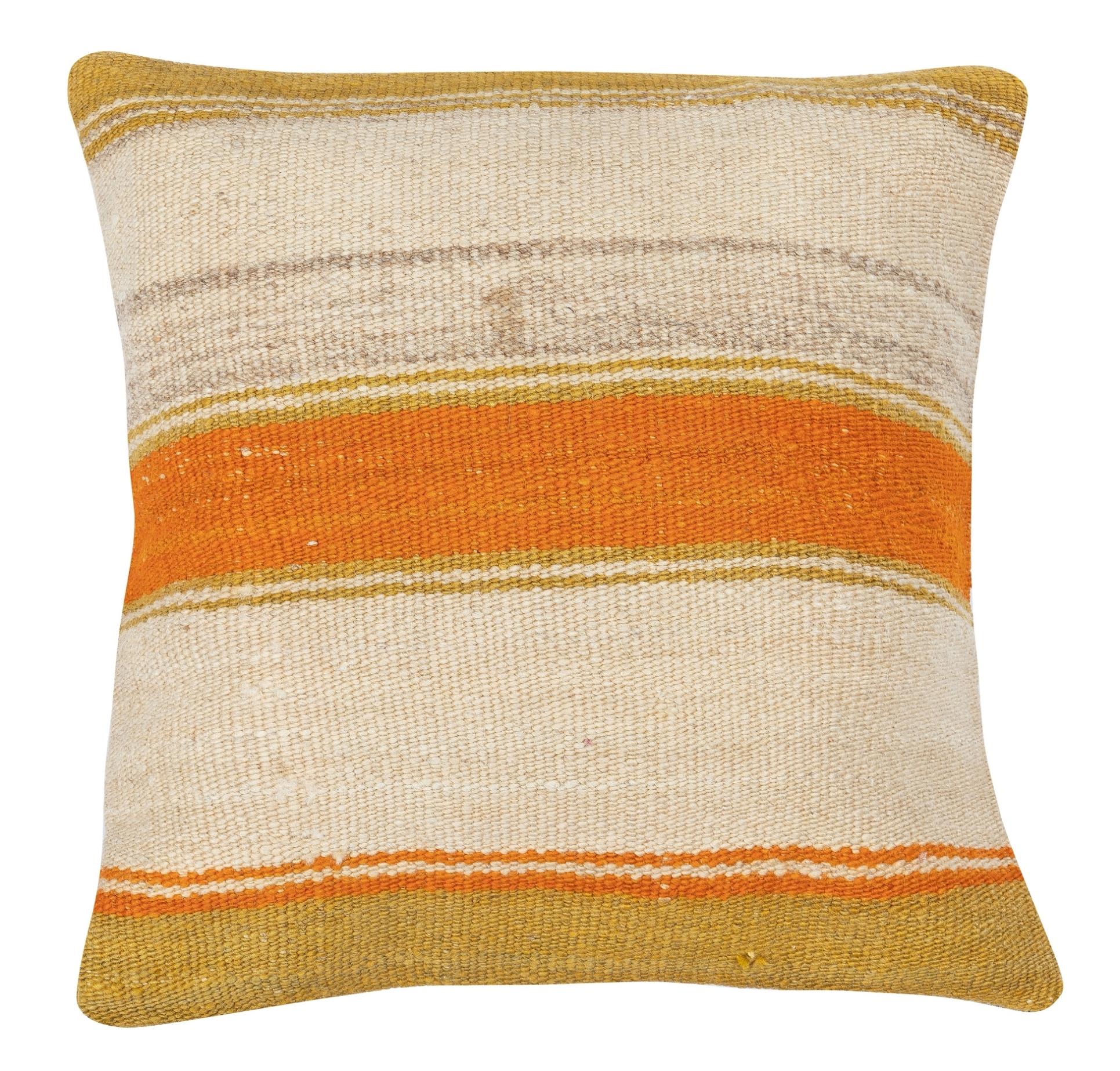 Kilim SET DI 2 COPRICUSCINI KILIM TESSUTI A MANO. Una coppia di copricuscini in pizzo in vendita