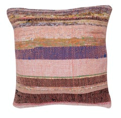 16"x16" SET OF 2 - Handwoven Kilim Cushion Covers. A pair of Accent Pillows