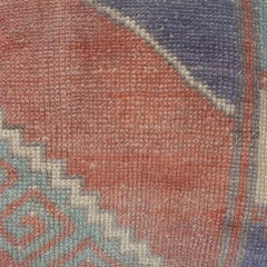 16"x16" Vintage Cushion Cover. Handmade Rug Throw Pillow. Accent Pillow Cover