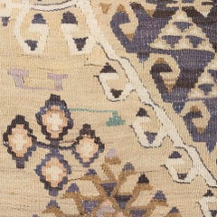 16"x16" Vintage Rug Pillowcase. Handmade Rug Cushion Cover. Turkish Toss Pillow
