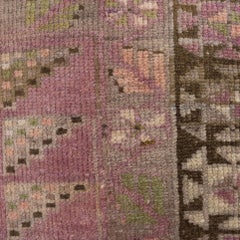 16"x16" Vintage Wool Cushion Cover. Handmade Rug Pillowcase. Accent Pillow Cover
