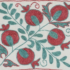 16"x18" Embroidered Cotton Cushion Cover. New Toss Pillow. Modern Lace Pillow