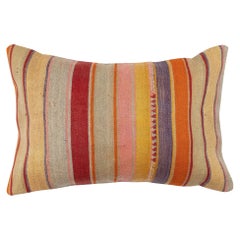 16"x24" Hand-Woven Kilim Cushion Cover. Vintage Pillowcase. Wool Accent Pillow