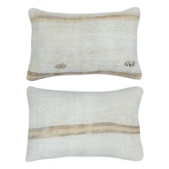 16 "x24" SET OF 2 - Housses de coussin tissées à la main. Oreillers Kilim turcs