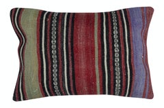 16"x24" SET OF 2 - Traditional Cushion Covers. Flatweave Kilim Accent Pillows