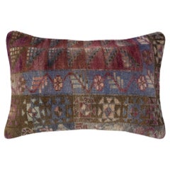16 "x24" Traditioneller Kissenbezug. Handgefertigtes Teppich-Kissen. Vintage Lumbalkissen