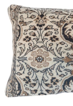 16"x24" Vintage Handmade Turkish Rug Cushion Cover. Rug Pillow. Boho Home Decor