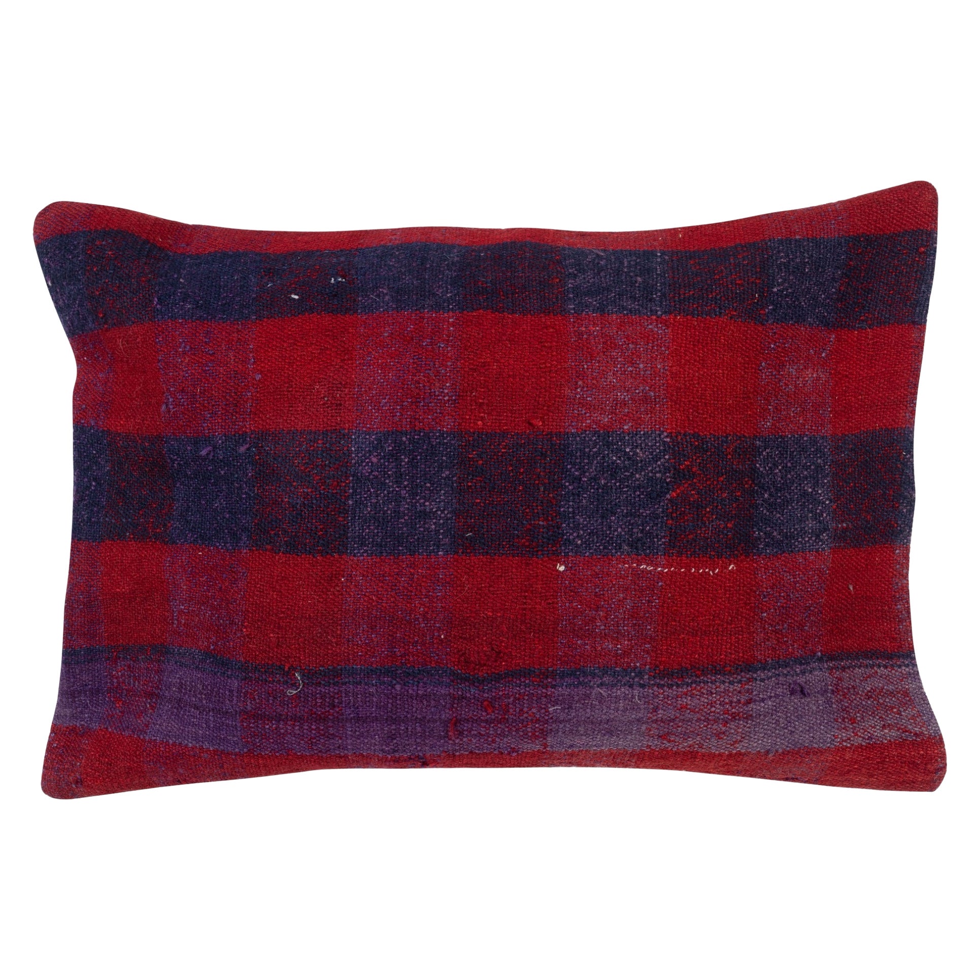 Funda de cojín Kilim Vintage de 16 "x24". Almohada turca. Funda de almohada