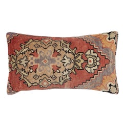 Copricuscino Kilim intrecciato a mano 16 "x28". Copricuscino lombare. Copricuscino