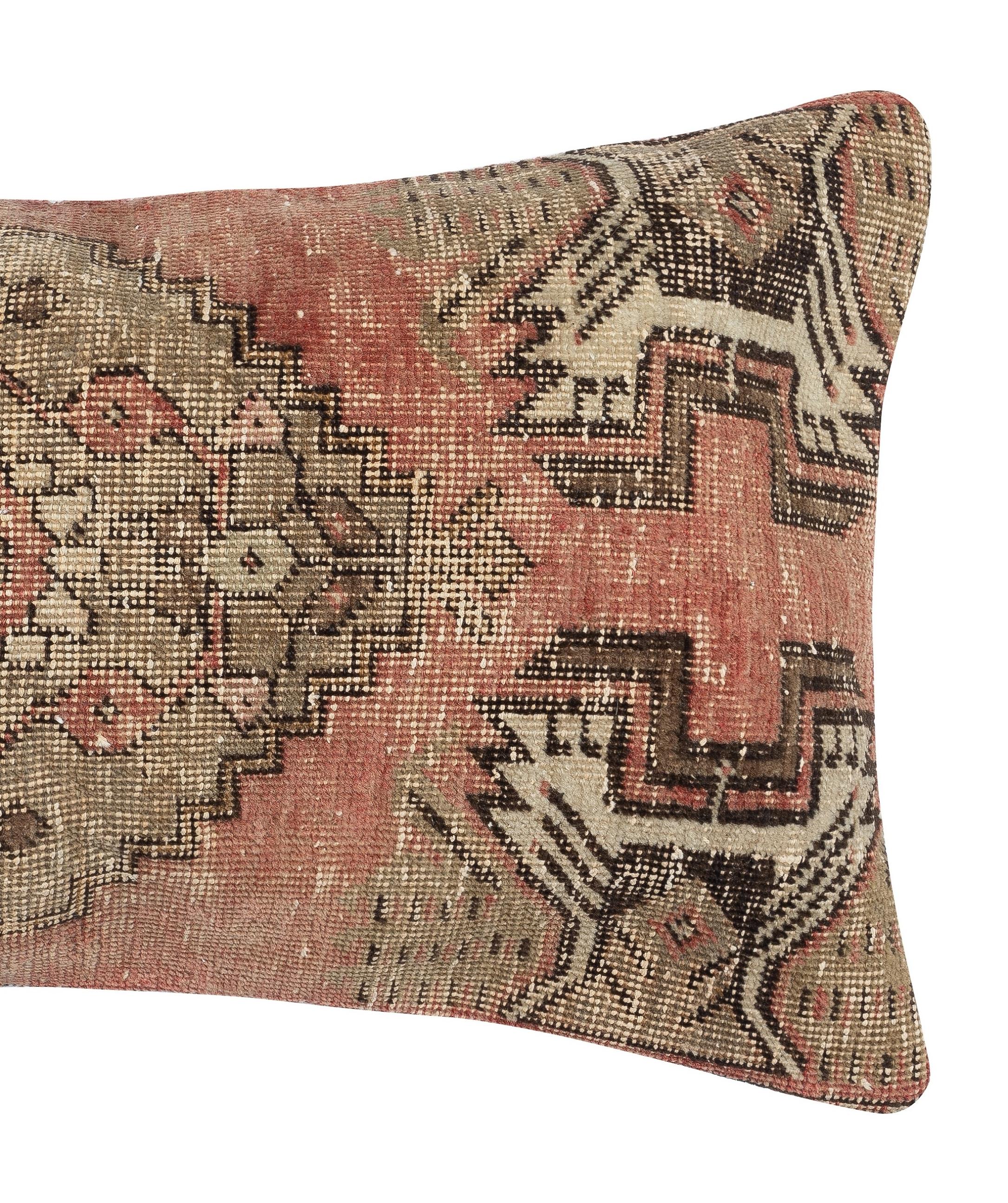 Rustico Copricuscino Kilim intrecciato a mano 16 