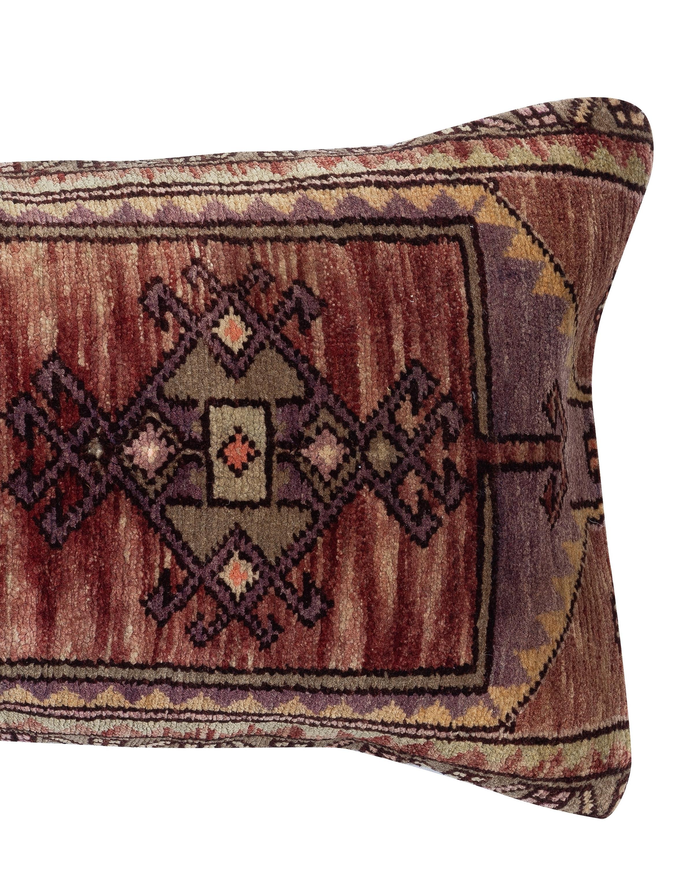 Rustico Copricuscino per tappeto fatto a mano 16 