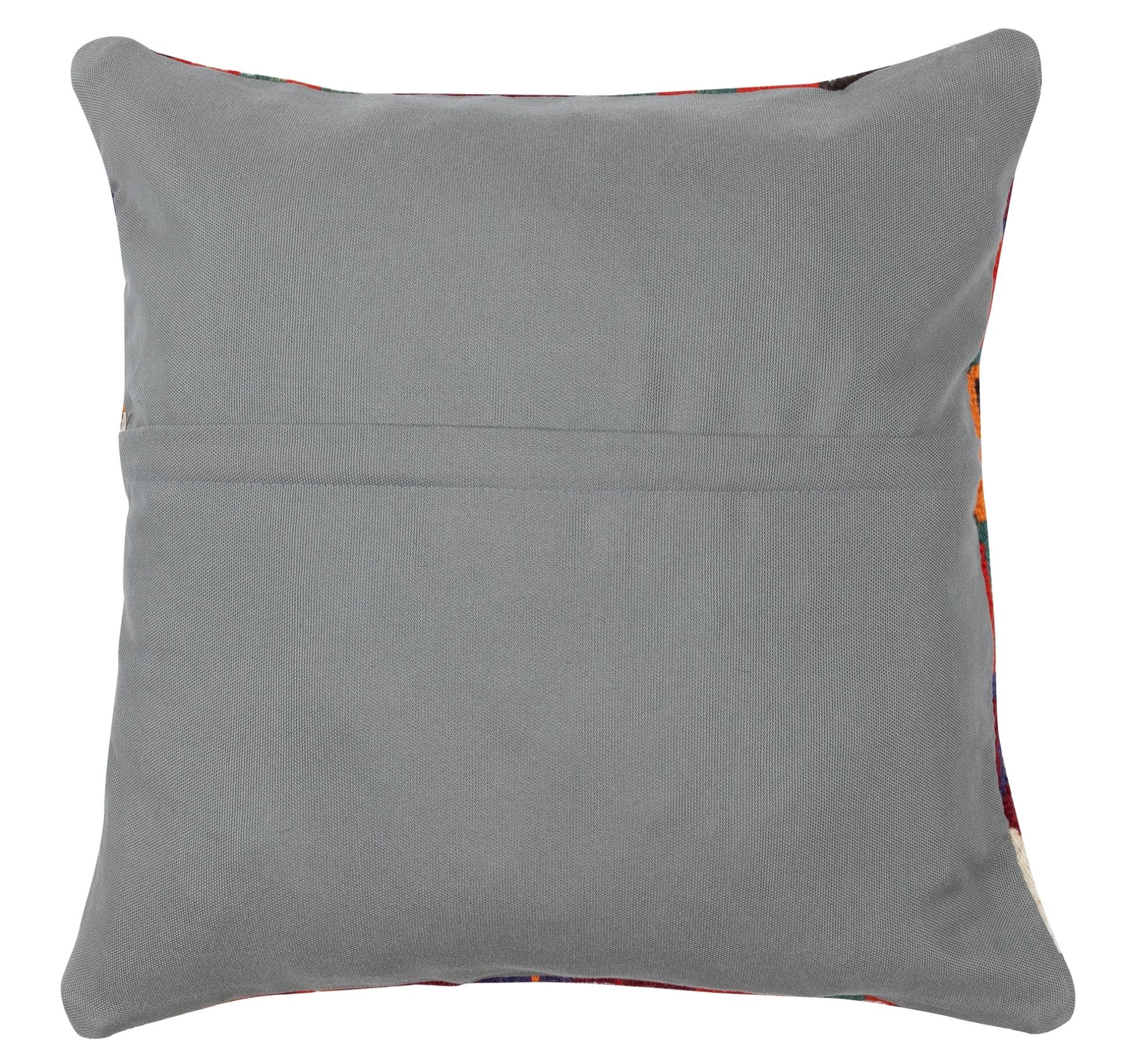 Tessuto a mano Copricuscino Kilim 16 