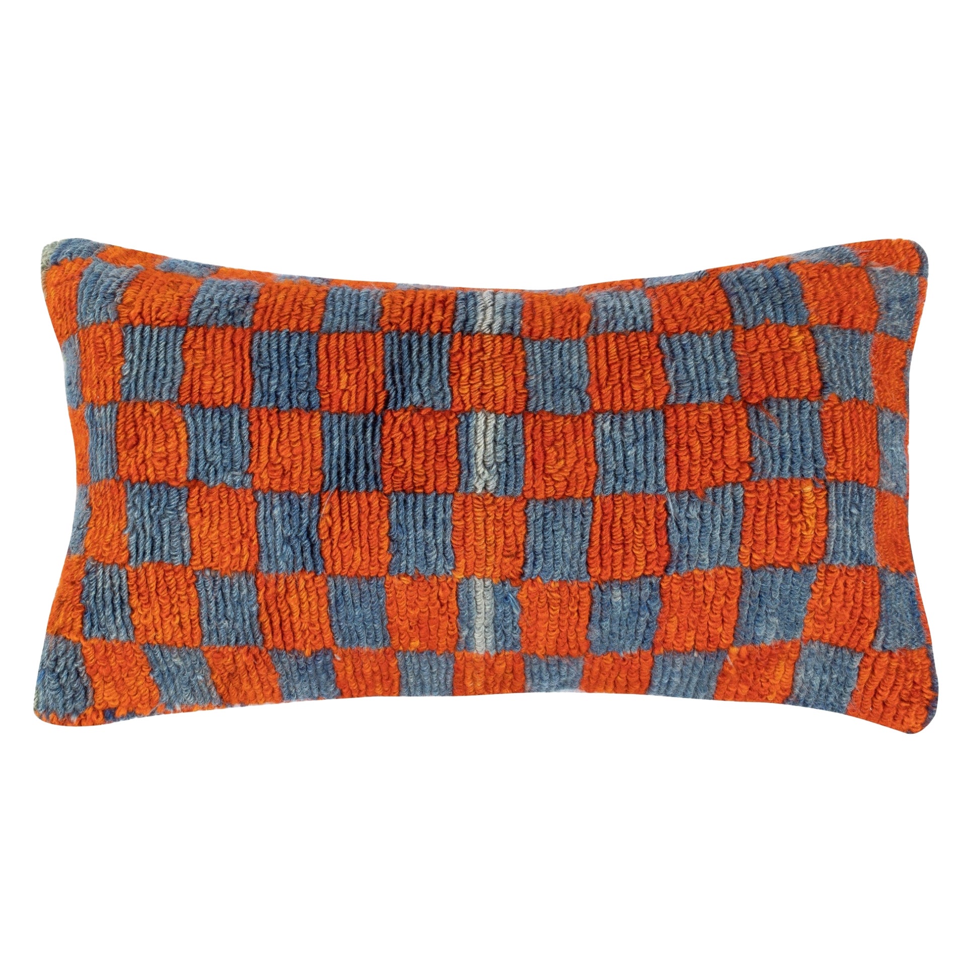 Housse de coussin Vintage Kilim 16 "x28". Taie d
oreiller à carreaux. Housse d
oreiller lombaire