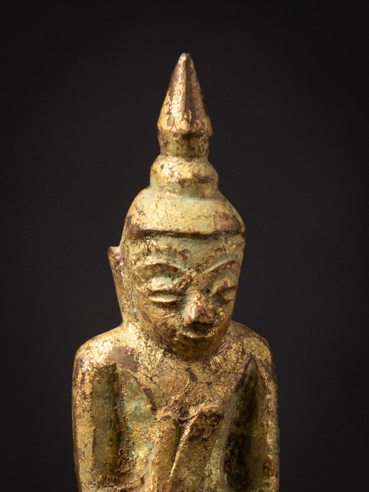 Antike Shan-Buddha-Statue aus Bronze aus dem 17.-18. Jahrhundert  - OriginalBuddhas (18. Jahrhundert und früher) im Angebot