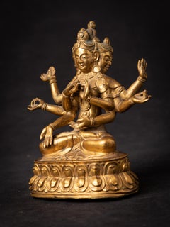 17-18th century Special bronze Tibetan statue of Namgyälma from Tibet