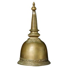 Antique 17/18thC or Earlier Sri Lankan Stupa Turned Bell, 7918