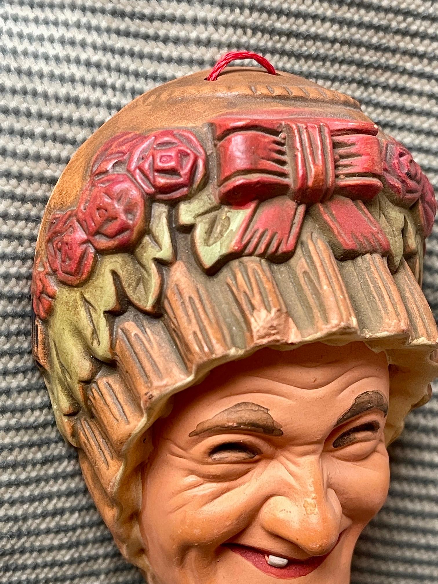 XX secolo 17 Collezione di maschere d'artista, edizione limitata di Black Forest tradizionali di Carnevale in vendita