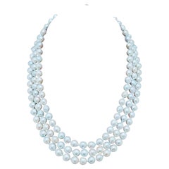 17" Baroque Grey Pearl Necklace
