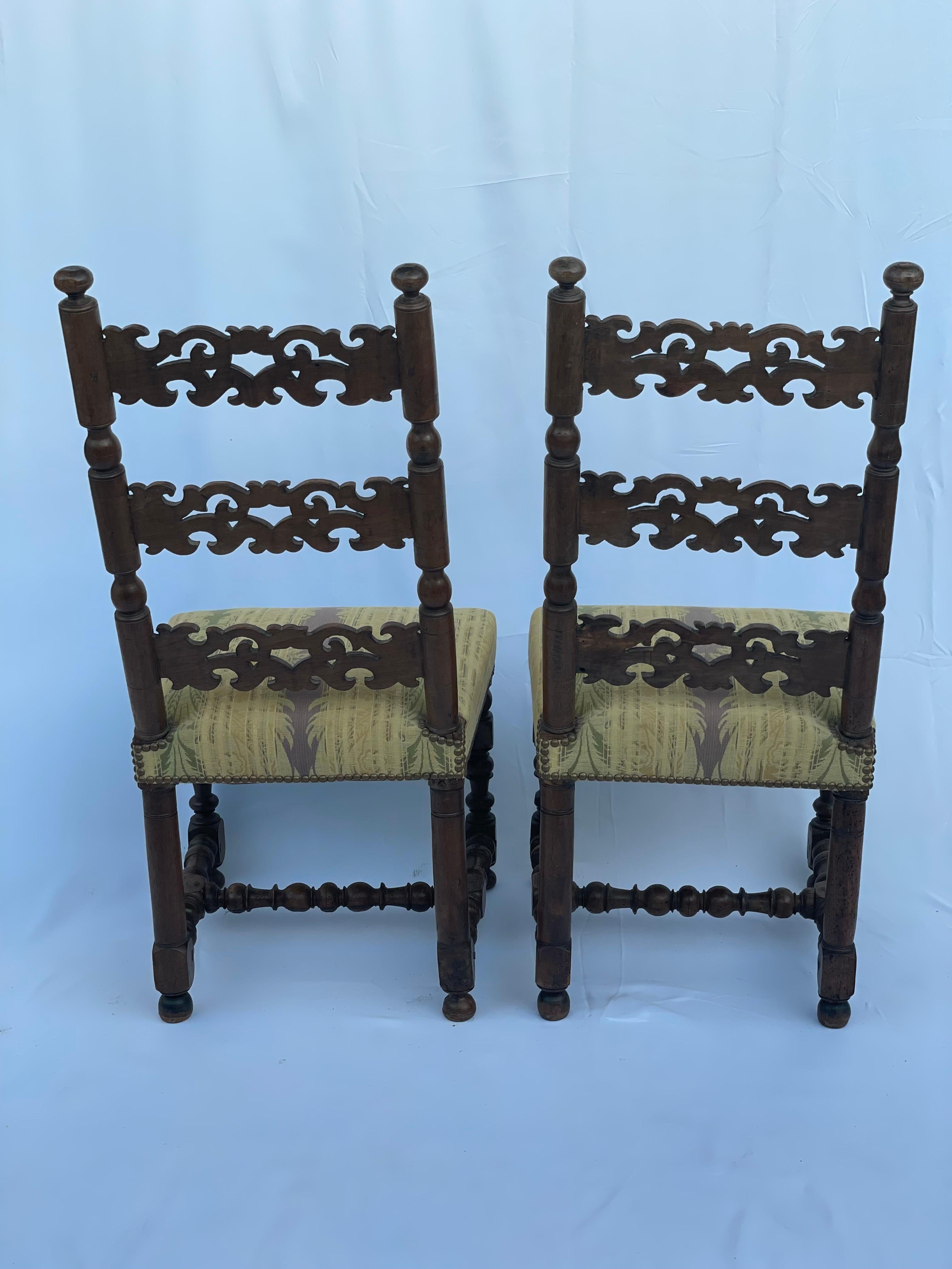 Wood 17th Century Chair For Sale