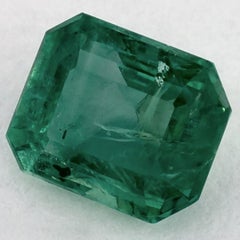1.7 Ct Emerald Octagon Cut Loose Gemstone
