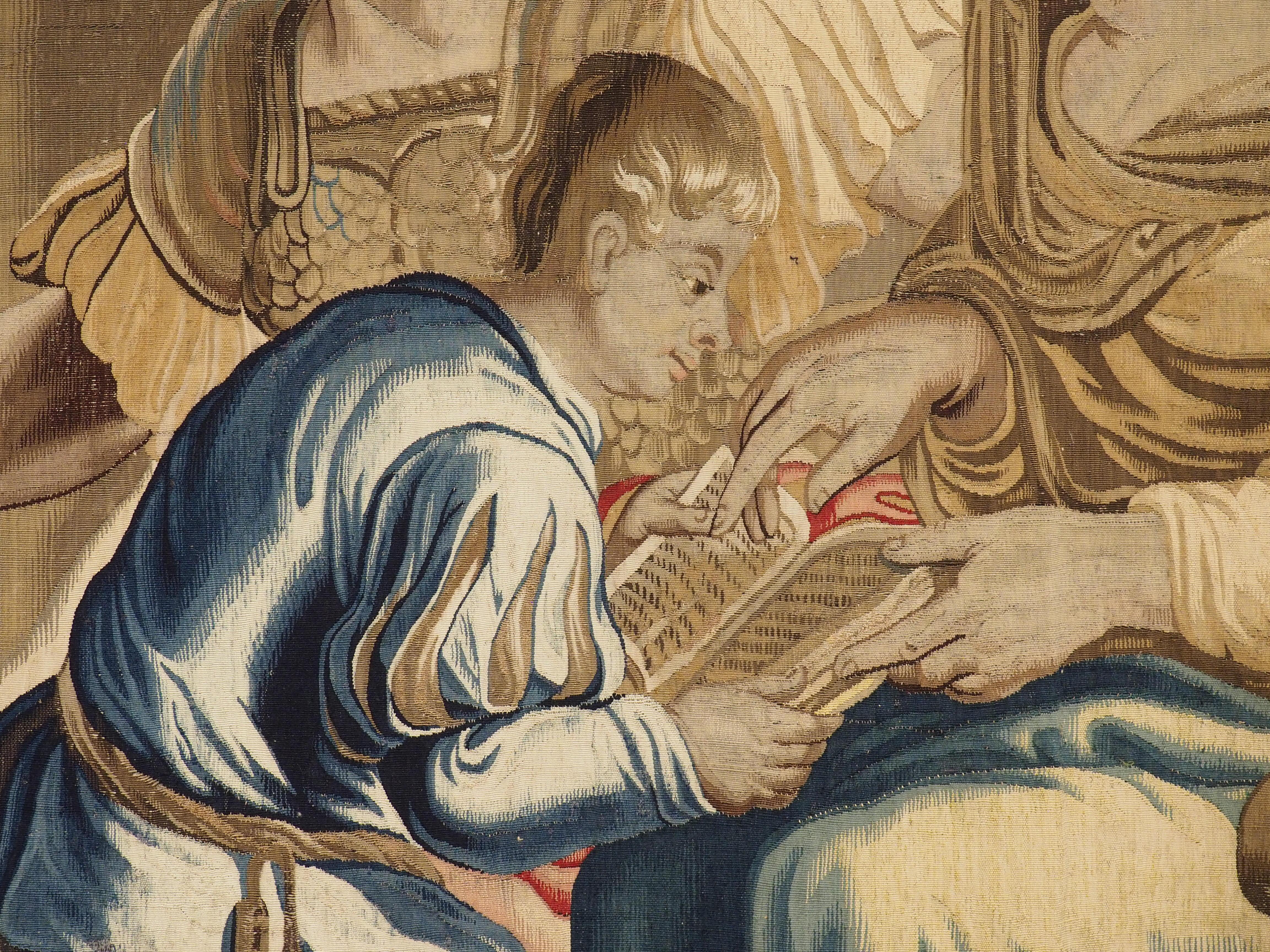 17 Foot Long Signed Flemish Tapestry from the Series of 7 Liberal Arts, C. 1670 For Sale 7