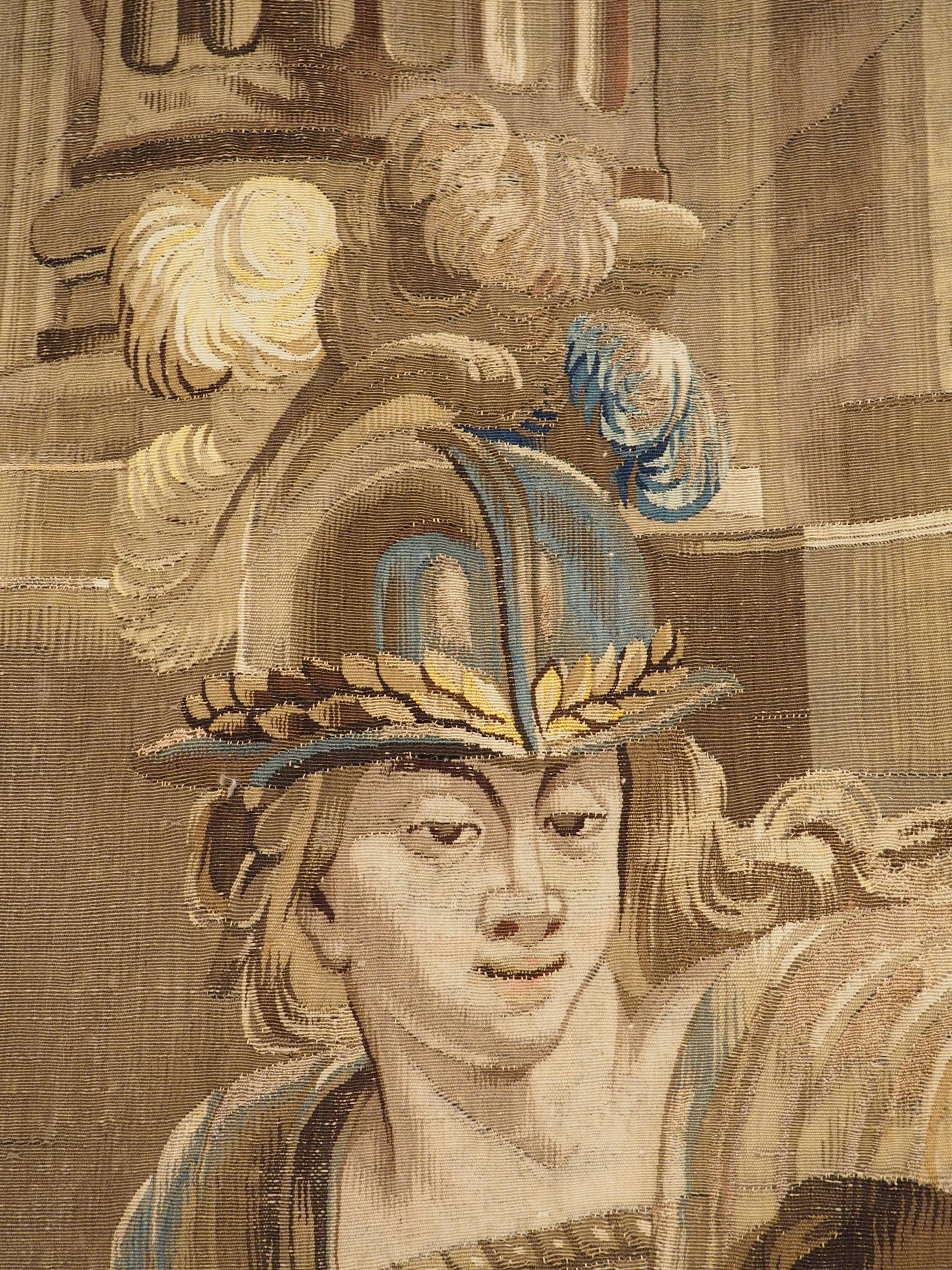 17 Foot Long Signed Flemish Tapestry from the Series of 7 Liberal Arts, C. 1670 For Sale 8