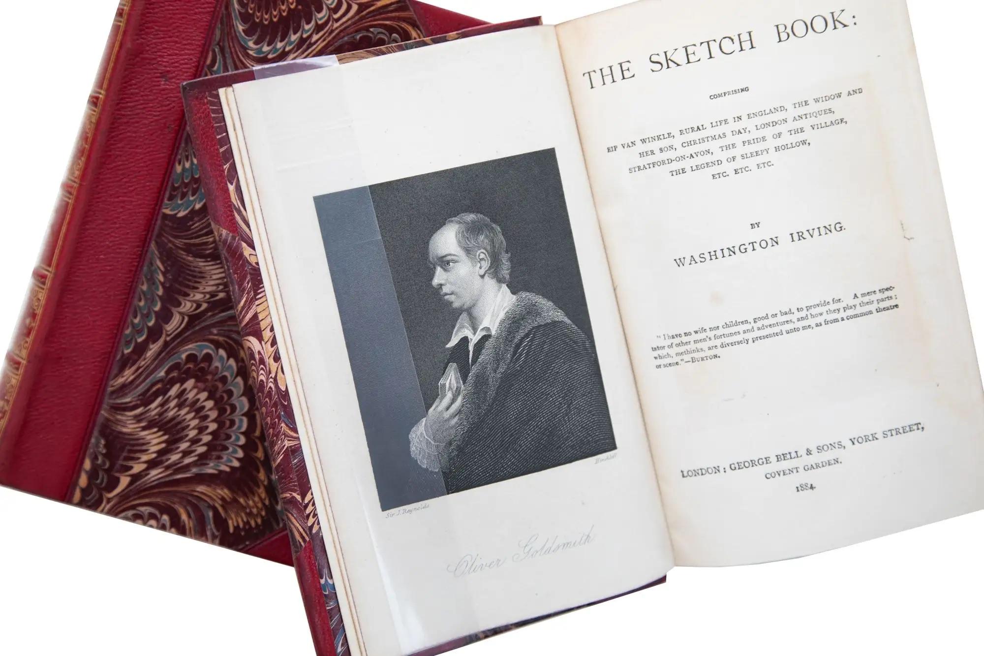 English 17 Volumes. Washington Irving, The Works.