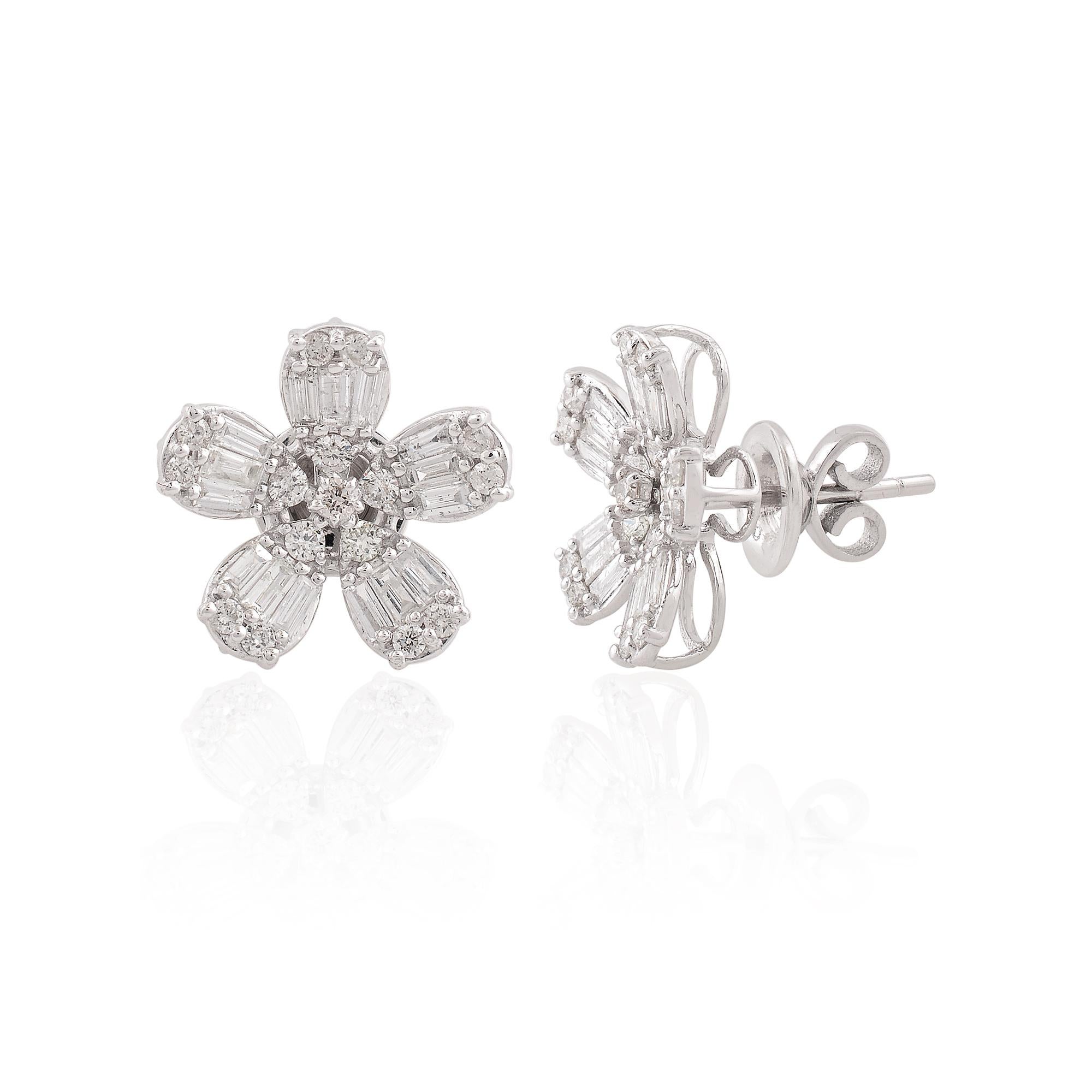 Item Code :- STE-1068
Gross Weight :-4.00 gm
10k White Gold Weight :- 3.70 gm
Diamond Weight :- 1.50 carat  ( AVERAGE DIAMOND CLARITY SI1-SI2 & COLOR H-I )
Earrings Size :- 16x16 mm approx.
✦ Sizing
.....................
We can adjust most items to