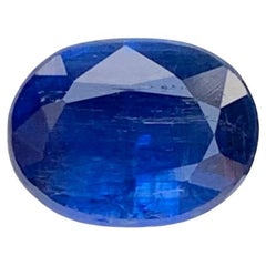 1.70 Carat Natural Faceted Kyanite Oval Shape Gemstone