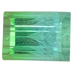 1.70 Carat Natural Loose Bi Color Tourmaline Stone Baguette Cut Afghan Gemstone 1.70 Carat Natural Loose Bi Color Tourmaline Stone Baguette Cut Afghan Gemstone