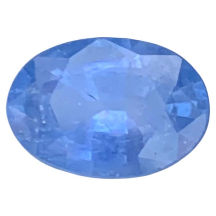 1.70 Carat Natural Loose Blue Sapphire Oval Shape Gemstone For Sale