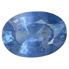 1.70 Carat Natural Loose Blue Sapphire Oval Shape Gemstone