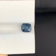 1.70 Carat Natural Loose Gray Color Burmese Spinel Cushion Cut Gemstone